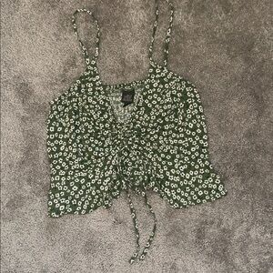 Wild Fable Green Floral Camisole